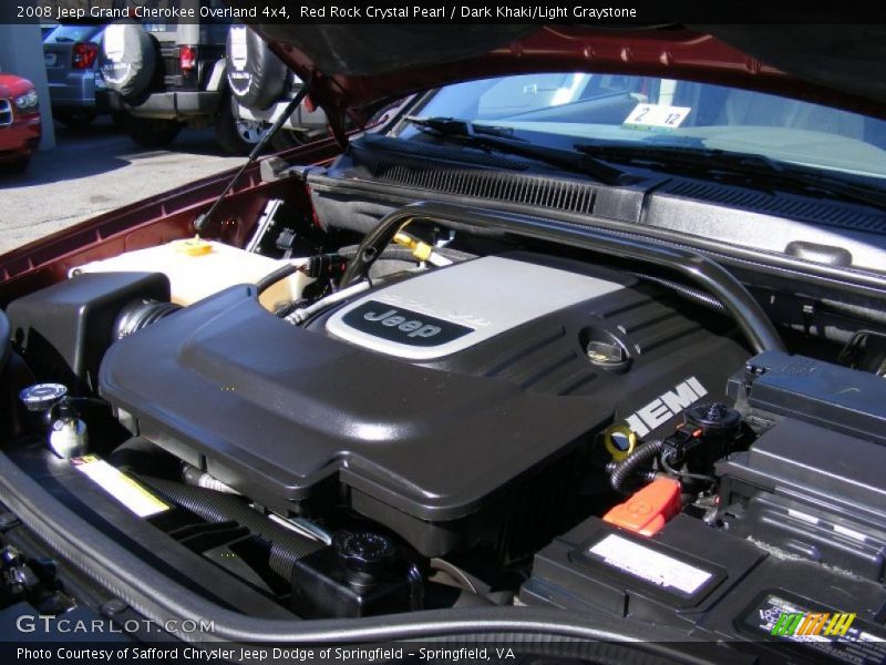  2008 Grand Cherokee Overland 4x4 Engine - 5.7 Liter HEMI OHV 16-Valve V8