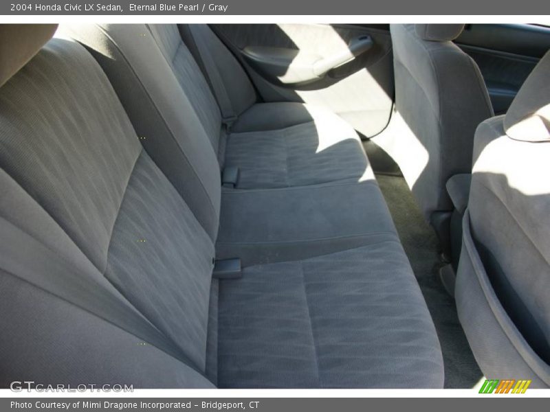 Eternal Blue Pearl / Gray 2004 Honda Civic LX Sedan