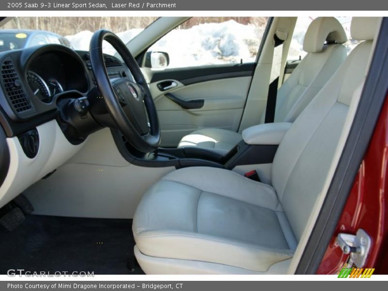  2005 9-3 Linear Sport Sedan Parchment Interior