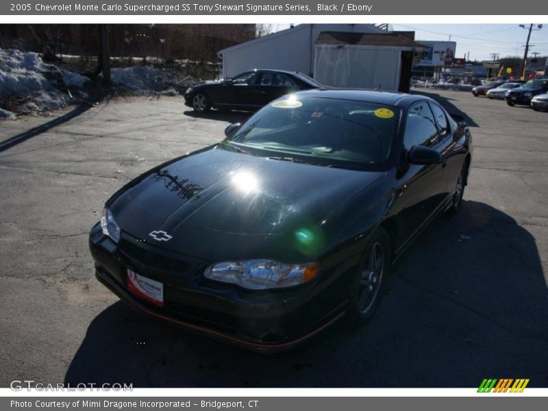 Black / Ebony 2005 Chevrolet Monte Carlo Supercharged SS Tony Stewart Signature Series