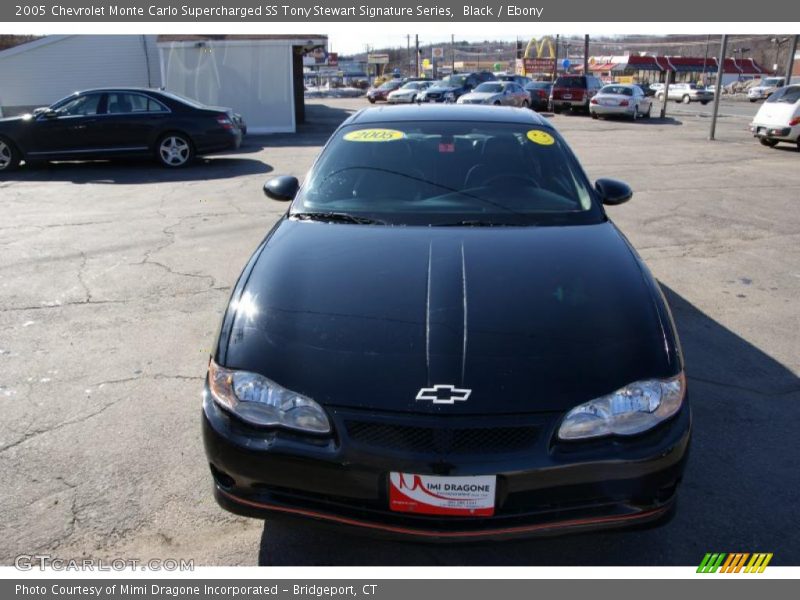 Black / Ebony 2005 Chevrolet Monte Carlo Supercharged SS Tony Stewart Signature Series