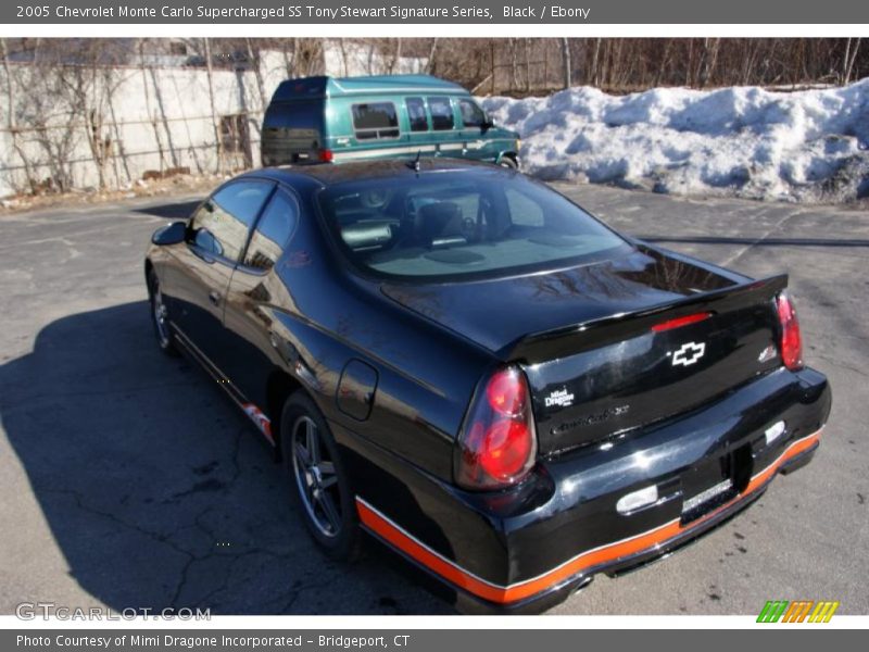 Black / Ebony 2005 Chevrolet Monte Carlo Supercharged SS Tony Stewart Signature Series