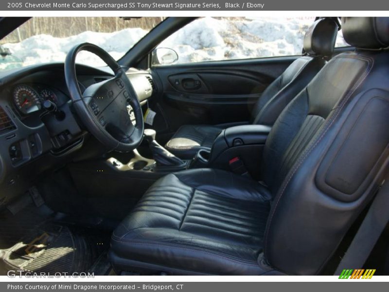 Black / Ebony 2005 Chevrolet Monte Carlo Supercharged SS Tony Stewart Signature Series