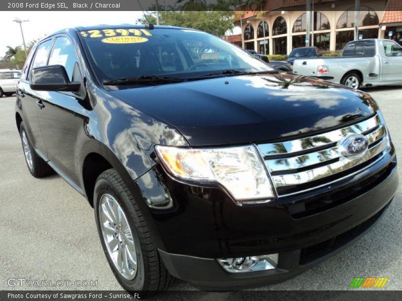 Black / Charcoal 2008 Ford Edge SEL