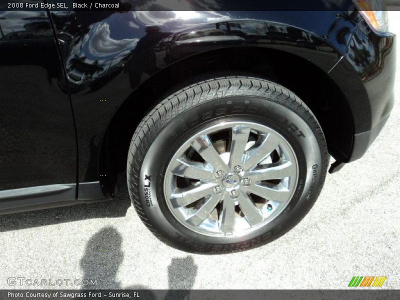 Black / Charcoal 2008 Ford Edge SEL
