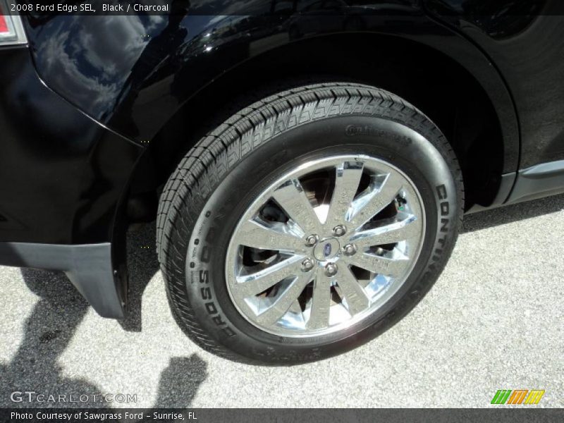 Black / Charcoal 2008 Ford Edge SEL