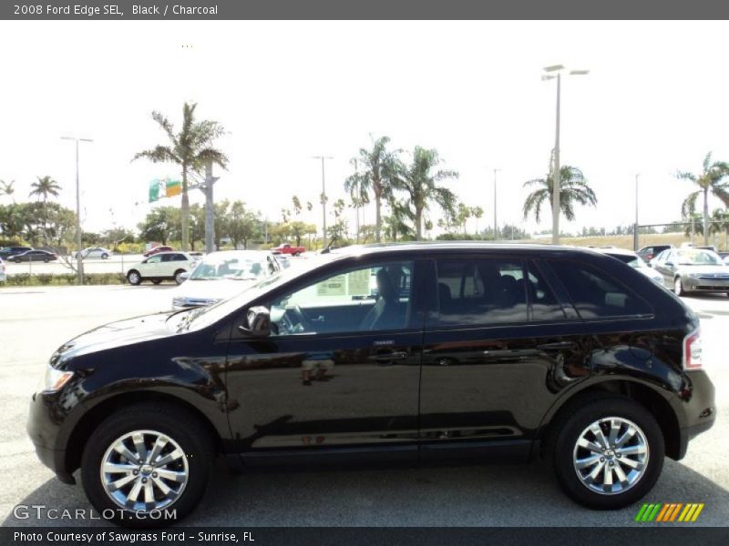 Black / Charcoal 2008 Ford Edge SEL