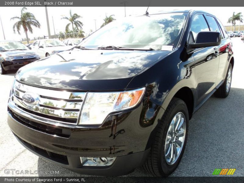 Black / Charcoal 2008 Ford Edge SEL