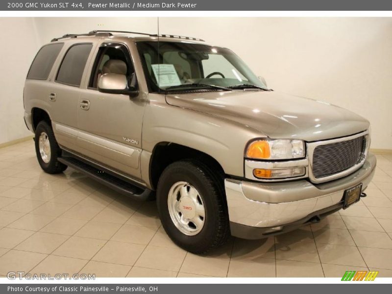Pewter Metallic / Medium Dark Pewter 2000 GMC Yukon SLT 4x4