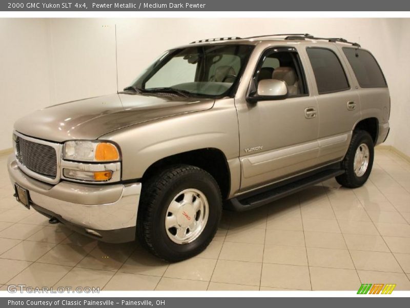 Pewter Metallic / Medium Dark Pewter 2000 GMC Yukon SLT 4x4