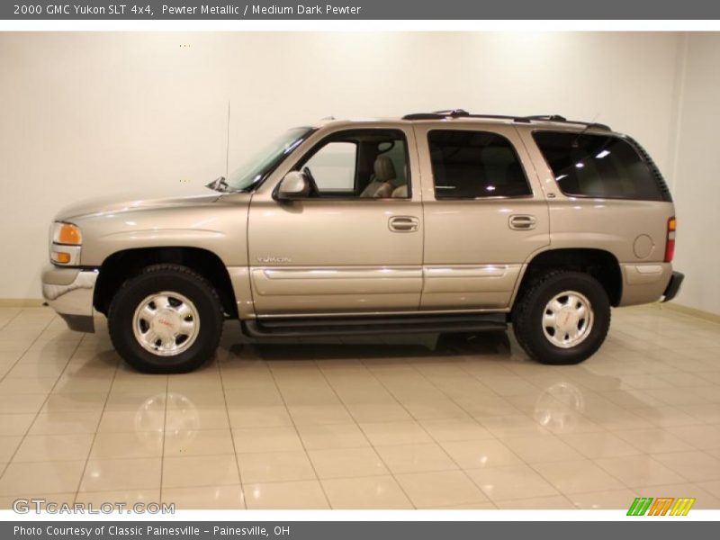 Pewter Metallic / Medium Dark Pewter 2000 GMC Yukon SLT 4x4