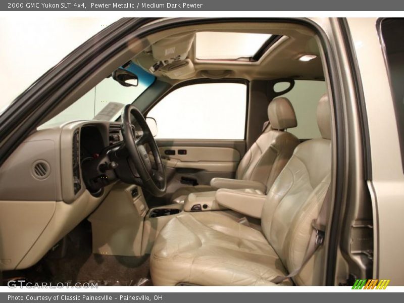 Pewter Metallic / Medium Dark Pewter 2000 GMC Yukon SLT 4x4