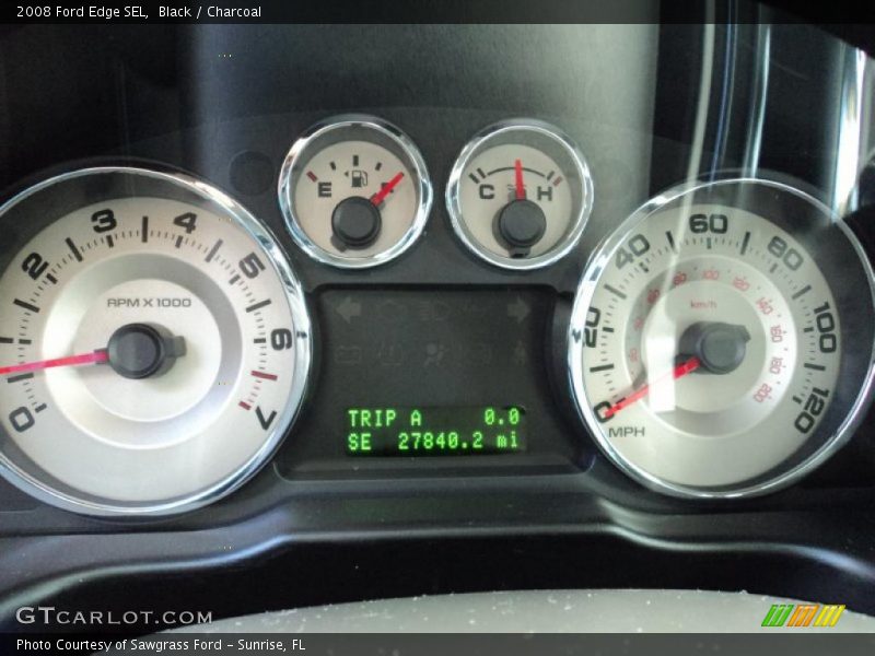 Black / Charcoal 2008 Ford Edge SEL