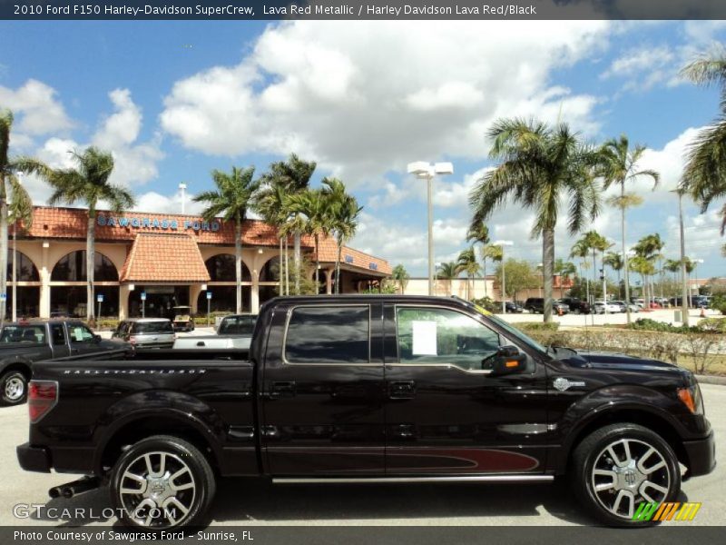  2010 F150 Harley-Davidson SuperCrew Lava Red Metallic