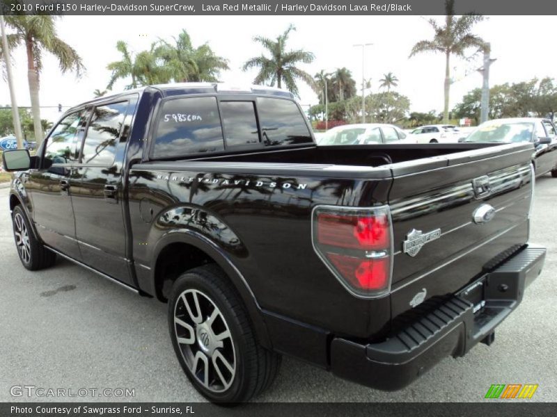  2010 F150 Harley-Davidson SuperCrew Lava Red Metallic