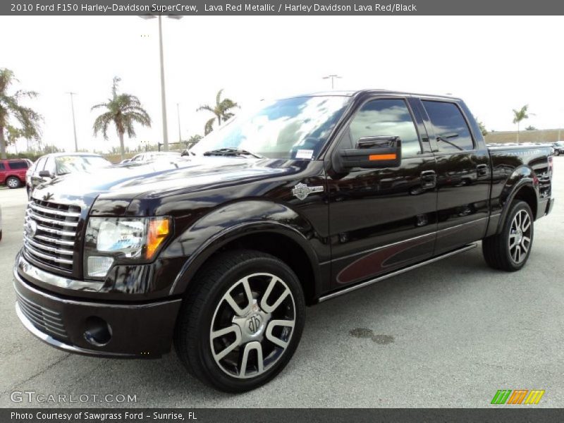  2010 F150 Harley-Davidson SuperCrew Lava Red Metallic