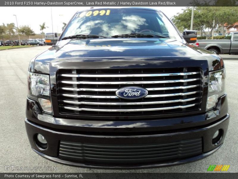 Lava Red Metallic / Harley Davidson Lava Red/Black 2010 Ford F150 Harley-Davidson SuperCrew
