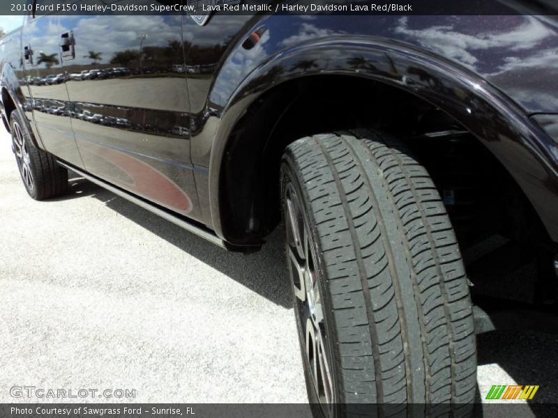 Lava Red Metallic / Harley Davidson Lava Red/Black 2010 Ford F150 Harley-Davidson SuperCrew