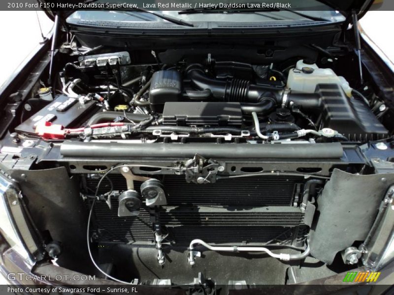  2010 F150 Harley-Davidson SuperCrew Engine - 5.4 Liter Flex-Fuel SOHC 24-Valve VVT Triton V8
