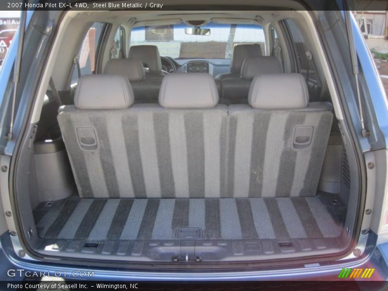 Steel Blue Metallic / Gray 2007 Honda Pilot EX-L 4WD