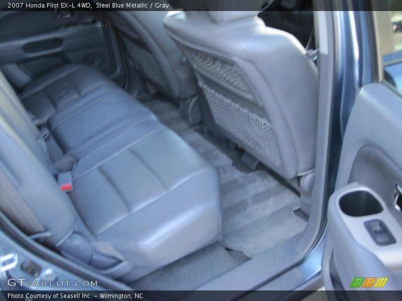 Steel Blue Metallic / Gray 2007 Honda Pilot EX-L 4WD