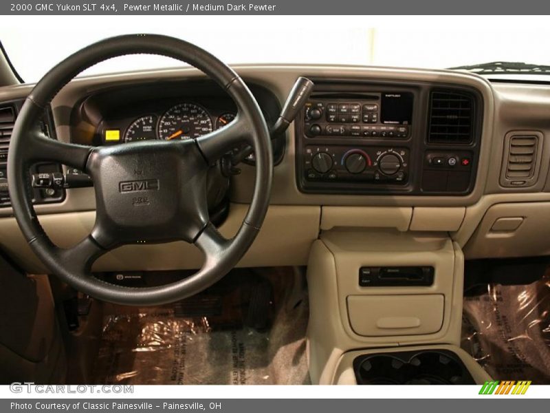 Pewter Metallic / Medium Dark Pewter 2000 GMC Yukon SLT 4x4