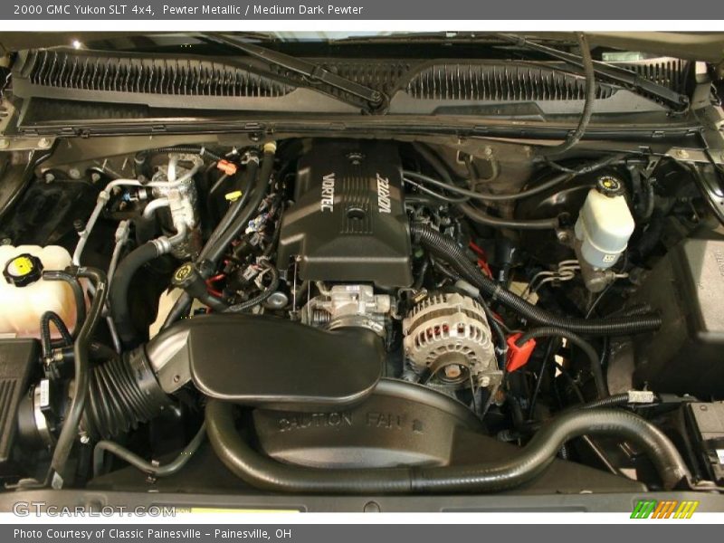 Pewter Metallic / Medium Dark Pewter 2000 GMC Yukon SLT 4x4
