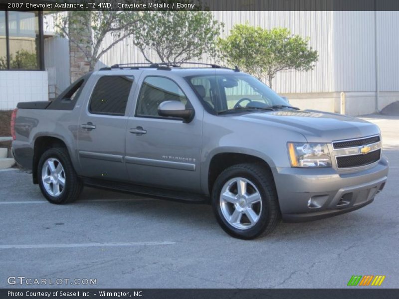 Graystone Metallic / Ebony 2007 Chevrolet Avalanche LTZ 4WD