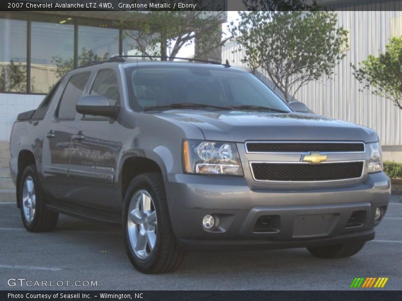 Graystone Metallic / Ebony 2007 Chevrolet Avalanche LTZ 4WD