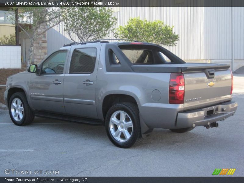 Graystone Metallic / Ebony 2007 Chevrolet Avalanche LTZ 4WD