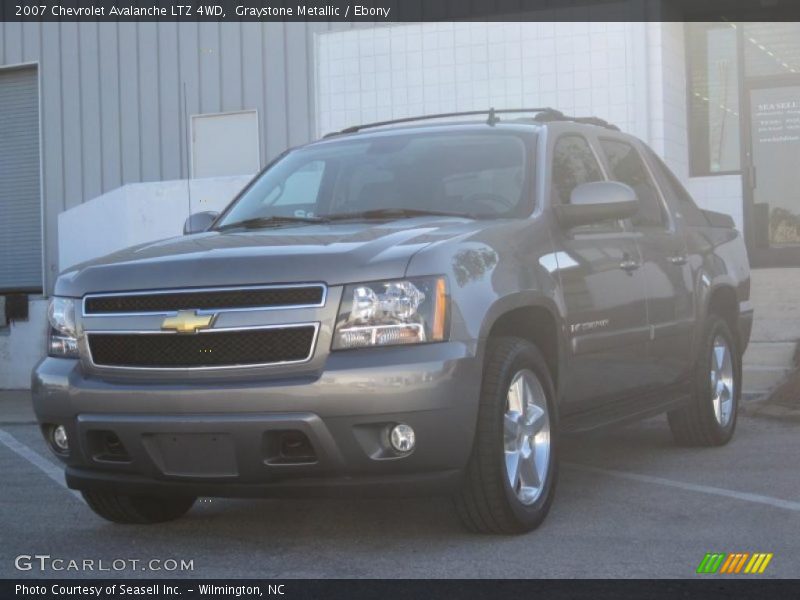 Graystone Metallic / Ebony 2007 Chevrolet Avalanche LTZ 4WD