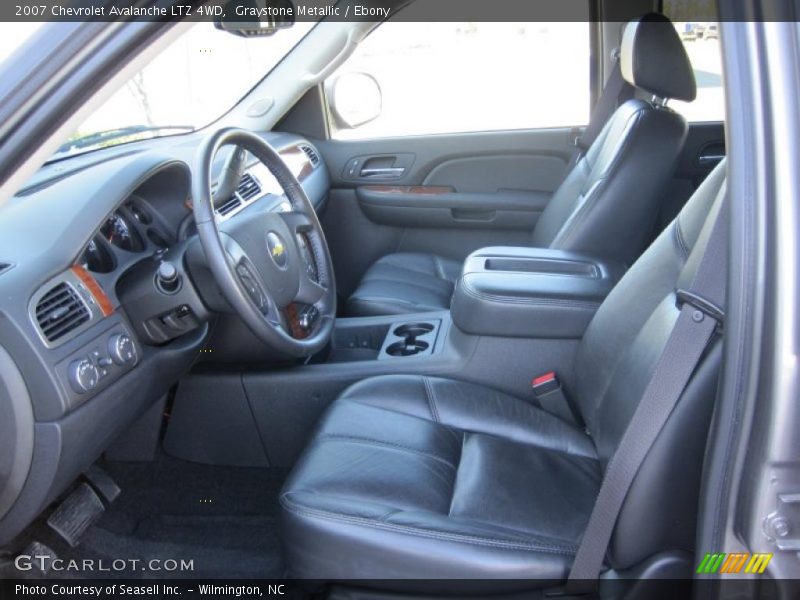 Graystone Metallic / Ebony 2007 Chevrolet Avalanche LTZ 4WD