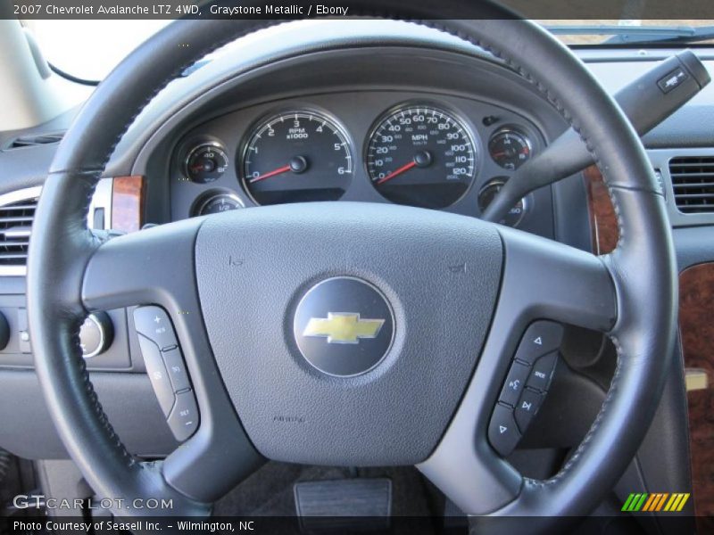 Graystone Metallic / Ebony 2007 Chevrolet Avalanche LTZ 4WD