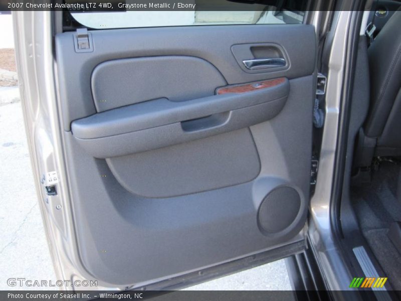 Graystone Metallic / Ebony 2007 Chevrolet Avalanche LTZ 4WD