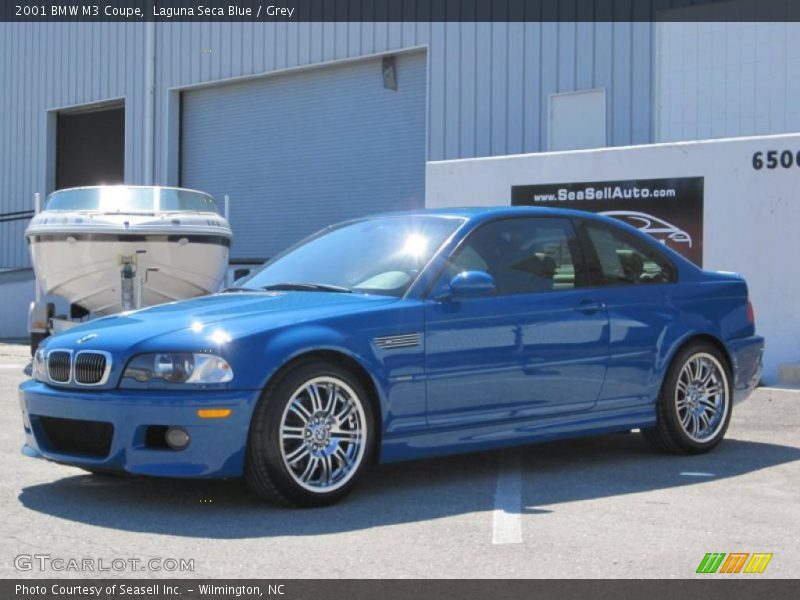 Laguna Seca Blue / Grey 2001 BMW M3 Coupe