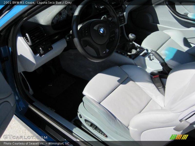 Laguna Seca Blue / Grey 2001 BMW M3 Coupe