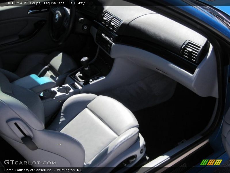 Laguna Seca Blue / Grey 2001 BMW M3 Coupe