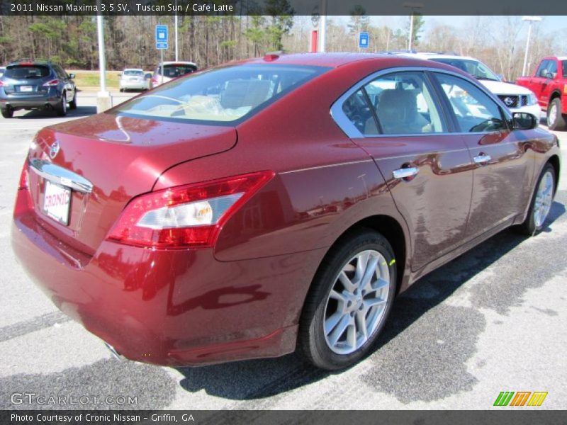 Tuscan Sun / Cafe Latte 2011 Nissan Maxima 3.5 SV