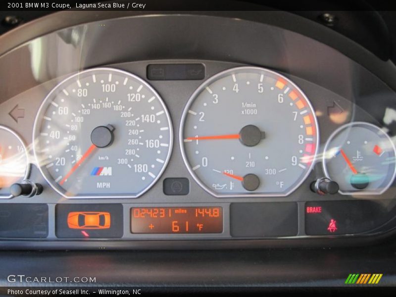  2001 M3 Coupe Coupe Gauges