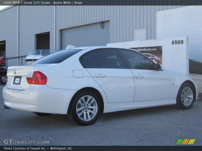 Alpine White / Beige 2006 BMW 3 Series 325i Sedan