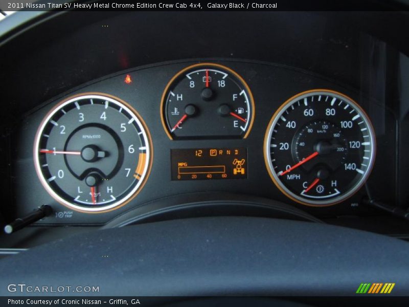  2011 Titan SV Heavy Metal Chrome Edition Crew Cab 4x4 SV Heavy Metal Chrome Edition Crew Cab 4x4 Gauges