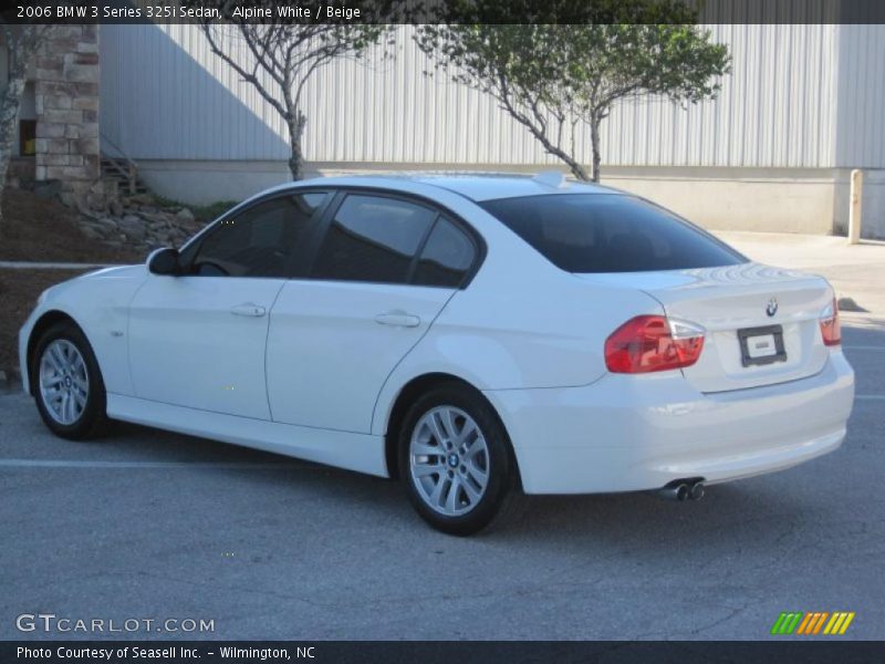 Alpine White / Beige 2006 BMW 3 Series 325i Sedan