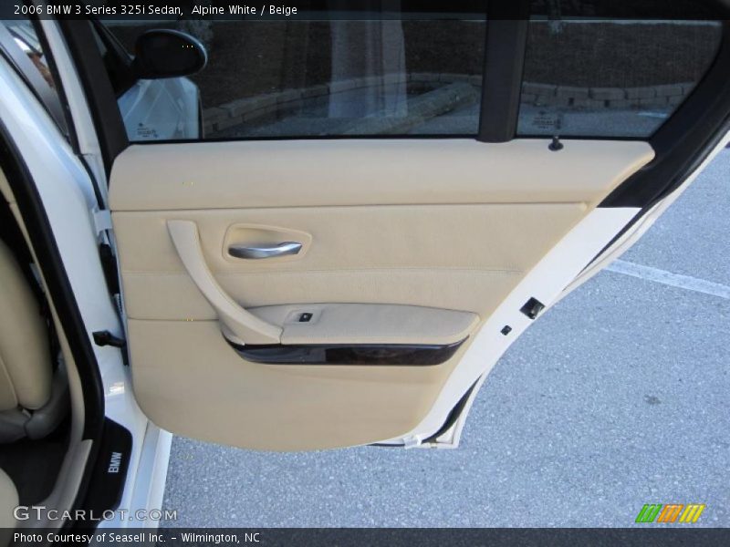 Alpine White / Beige 2006 BMW 3 Series 325i Sedan