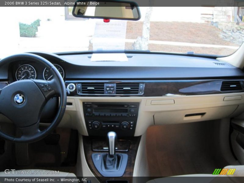 Alpine White / Beige 2006 BMW 3 Series 325i Sedan