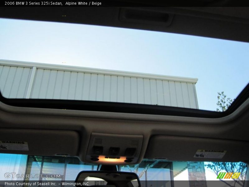 Alpine White / Beige 2006 BMW 3 Series 325i Sedan