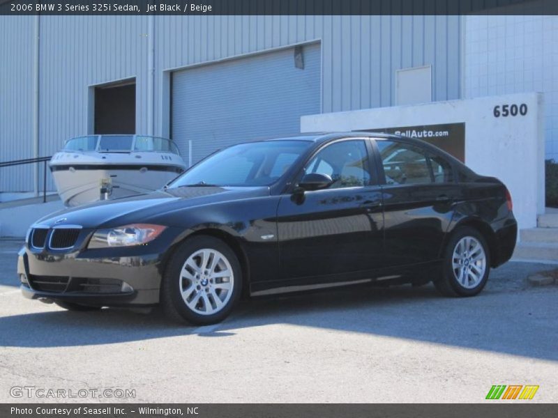 Jet Black / Beige 2006 BMW 3 Series 325i Sedan