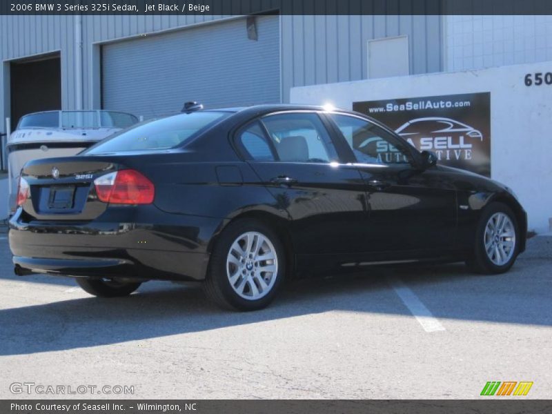 Jet Black / Beige 2006 BMW 3 Series 325i Sedan