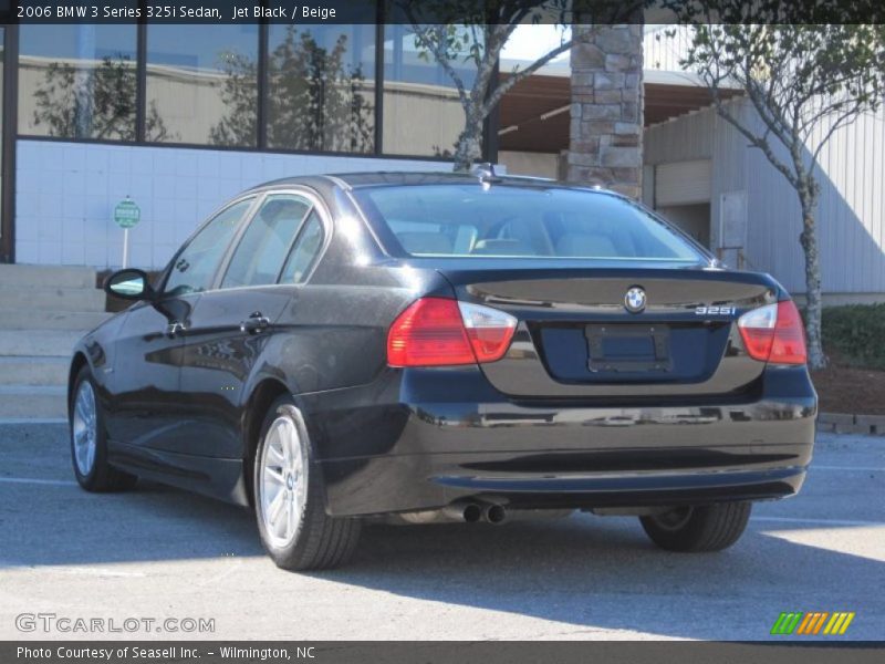 Jet Black / Beige 2006 BMW 3 Series 325i Sedan