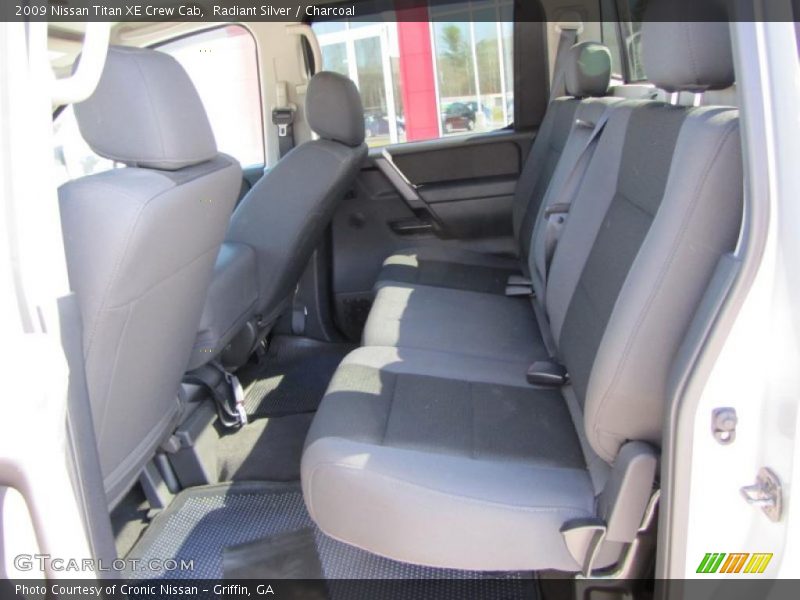 Radiant Silver / Charcoal 2009 Nissan Titan XE Crew Cab