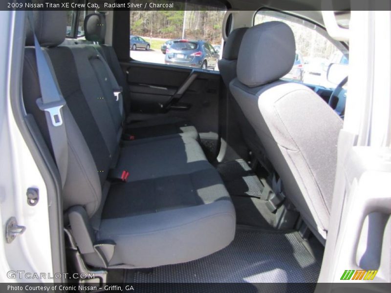 Radiant Silver / Charcoal 2009 Nissan Titan XE Crew Cab